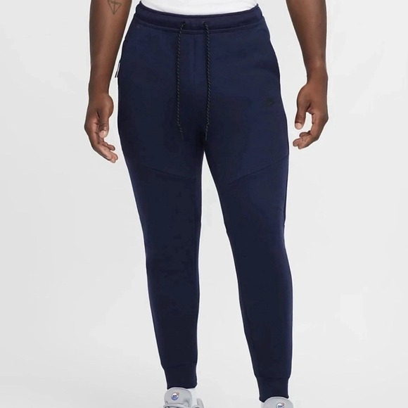 Nike Tech Fleece Joggers Obsidian Black Sweat Pants HV0959 451 Men's Size XS